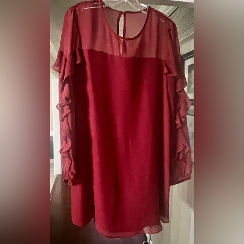 BCBGeneration Ruffle Dress - Picture 3 of 6